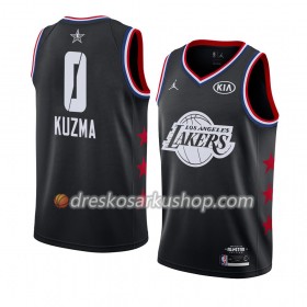 Muški NBA Dres Los Angeles Lakers Kyle Kuzma 0 2019 All-Star Jordan Brand Crna Swingman